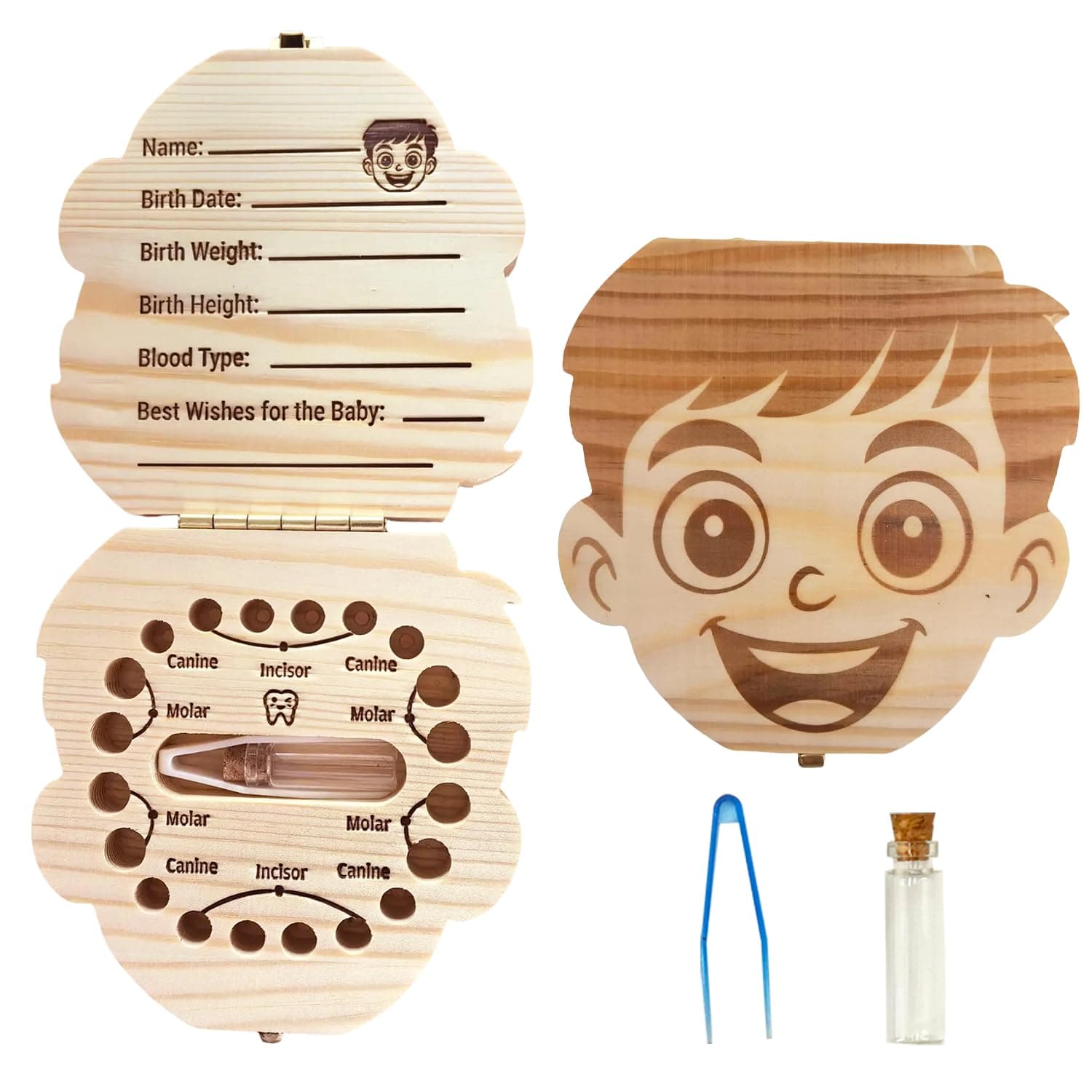 PAMBO First Teeth & Curl Box · Boys