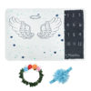 Baby Monthly Milestone Blanket -Angel (2)